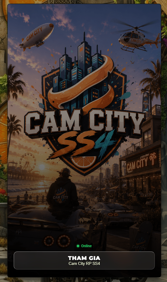 Cam City RP SS4 — Tham gia server